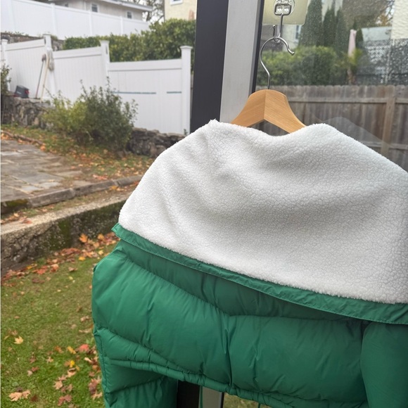 Green Puffer Jacket - Picture 3 of 7